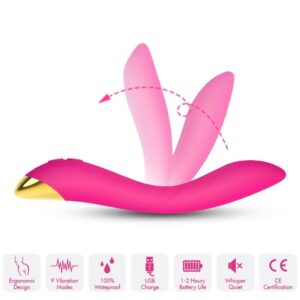 Armony Vibrators-Flamingo Vibrator Multi-Positiv · Vibratoren