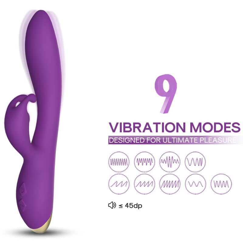 Armony Vibrators-Bonnie Vibrator Rabbit Silikon, 9 Modi · Vibratoren (Bild 9)