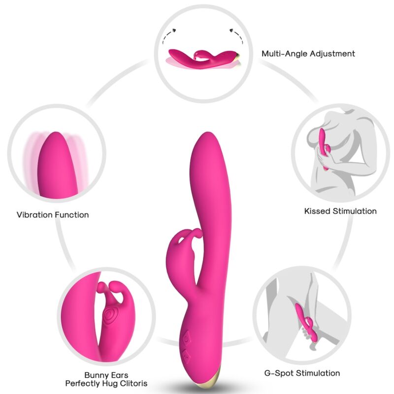 Armony Vibrators-Bonnie Vibrator Rabbit Silikon, 9 Modi · Vibratoren (Bild 6)