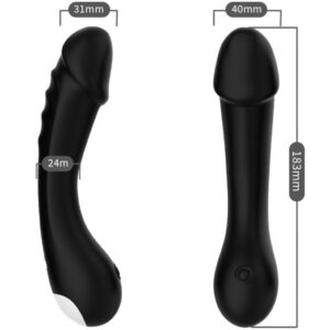 Armony Vibrators-Dildo Vibrator G-Spot aus Silikon Schwarz-10 Geschwindigkeiten · Vibratoren (Bild 3)