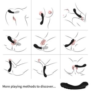 Armony Vibrators-Dildo Vibrator G-Spot aus Silikon Schwarz-10 Geschwindigkeiten · Vibratoren (Bild 2)