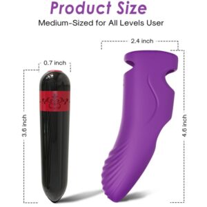 Armony Vibrators-Aurora Fingervibrator Lila-Silikon, 10 Stufen
