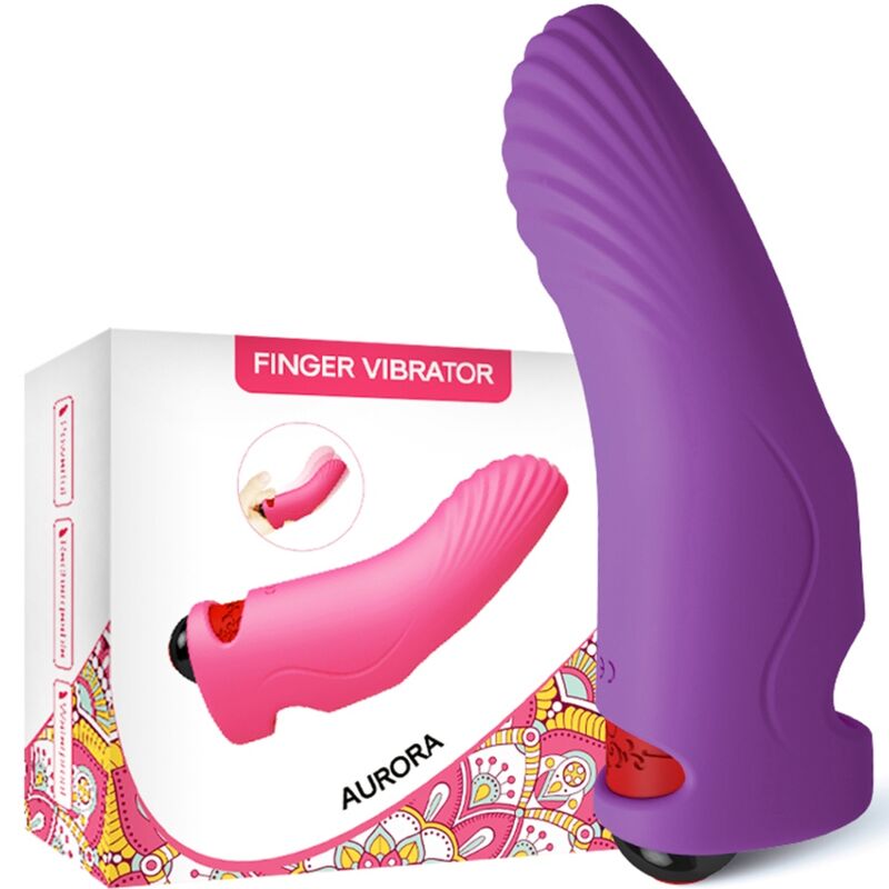 Armony Vibrators-Aurora Vibrator Finger Lila-Silikon, 10 Geschwindigkeiten · Vibratoren (Bild 4)