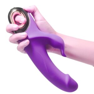 Armony Vibrators-Meteror Dildo Vibrator Rabbit Lila-Silikon, 10 · Vibratoren (Bild 4)
