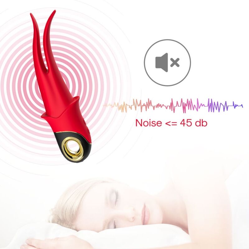 Armony Vibrators-Shadow Vibrator mit doppeltem Zungenkopf · Vibratoren (Bild 5)