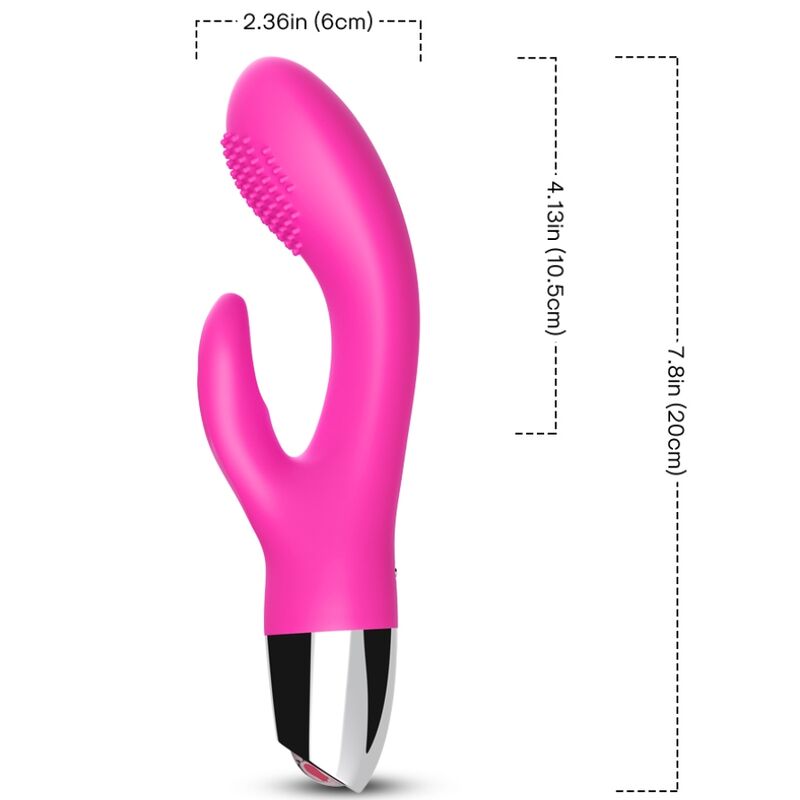 Armony Vibrators-Vibrator Rabbit Silikon, 2×9 Modi · Vibratoren (Bild 2)