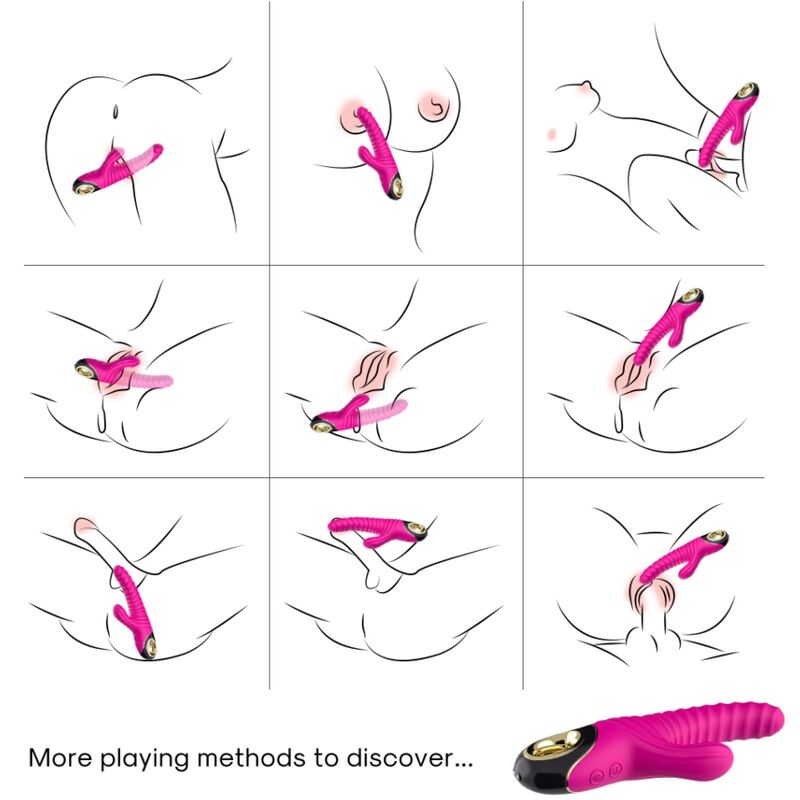Armony Vibrators-Eternity Silikon Vibrator, 2×9 Modi · Vibratoren (Bild 5)