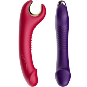 Armony Vibrators-Prince Dildo Vibrator und Rotator Rot-Silikon · Vibratoren (Bild 4)
