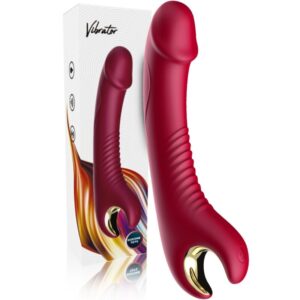 Armony Vibrators-Prince Dildo Vibrator und Rotator Rot-Silikon · Vibratoren (Bild 5)