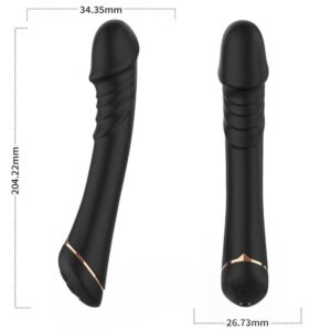 Armony Vibrators-Dildo Vibrator Silikon Schwarz-10 Geschwindigkeiten · Vibratoren