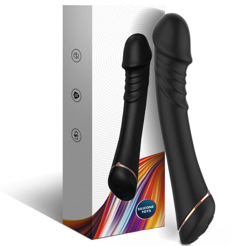 Armony Vibrators-Dildo Vibrator Silikon Schwarz-10 Geschwindigkeiten · Vibratoren (Bild 4)