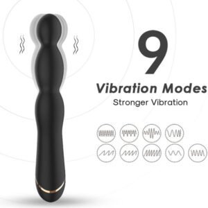 Armony Vibrators-Bambus Vibrator einstellbar Black-10 Geschwindigkeiten · Vibratoren (Bild 3)