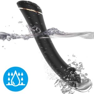 Armony Vibrators-Vibrator mit flachem Kopf aus Silikon, Schwarz-10 Geschwindigkeiten · Vibratoren (Bild 2)