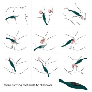 Armony Stimulators-Stimulator & Vibrator Leaf Green-Silikon, 10 · Vibratoren (Bild 4)