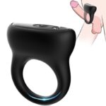 Armony For Him-Ring Vibrator Schwarz-Silikon, 10 Geschwindigkeiten · Sextoys