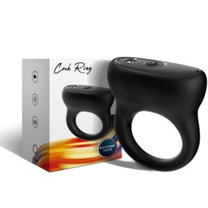Armony For Him-Ring Vibrator Schwarz-Silikon, 10 Geschwindigkeiten · Sextoys (Bild 2)