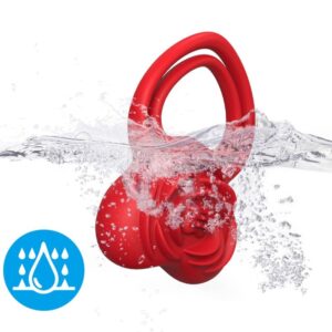 Armony For Him-Ring Vibrator Herz Rot-Silikon, 10 Geschwindigkeiten · Sextoys (Bild 4)