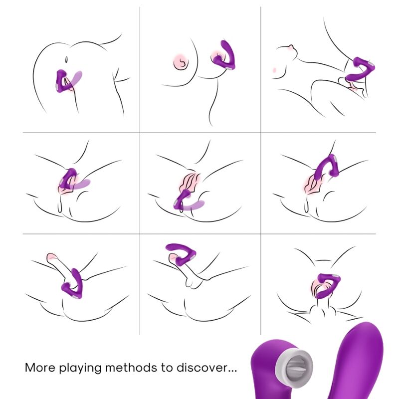 Armony Stimulators-Secretkiss stimulierend Klitoris mit Suction · Vibratoren (Bild 4)