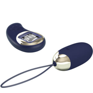 Remote Control-U-Bahn Vibrator mit Fernbedienung Blau-Silikon · Vibratoren (Bild 2)