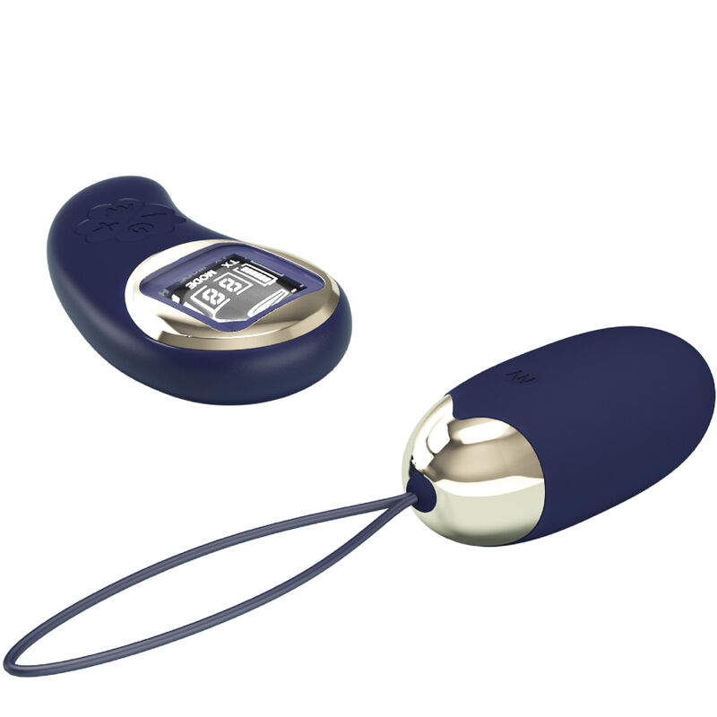 Remote Control-U-Bahn Vibrator mit Fernbedienung Blau-Silikon · Vibratoren (Bild 2)