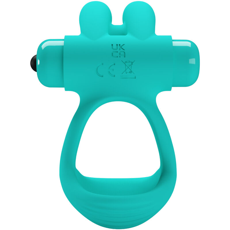 For Him-Dante Green Rabbit Ring Vibrator-Silikon, 10 Geschwindigkeiten · Sextoys (Bild 4)