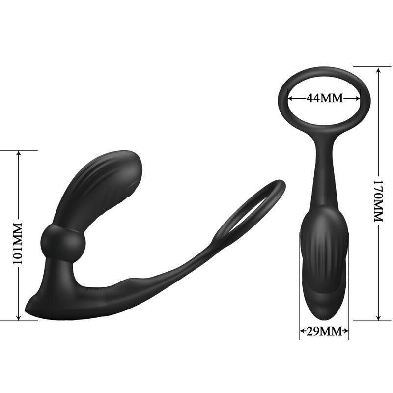 For Him-Warren Penisring und Analplug Vibrator · Sextoys (Bild 4)