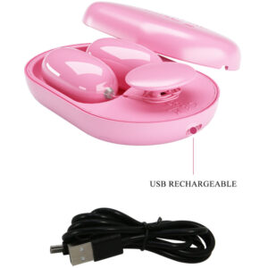 Remote Control-Fun Box Bullet Vibrante Rosa-Silikon, 12 Geschwindigkeiten · Vibratoren (Bild 6)