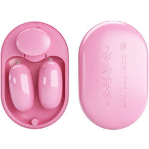 Remote Control-Fun Box Vibrierendes Bullet Rosa-Silikon, 12 Stufen