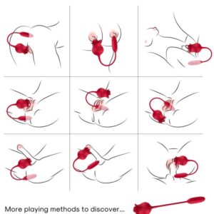 Armony Stimulators-Roselip Stimulator Klitoris mit Dessous und · Vibratoren (Bild 5)