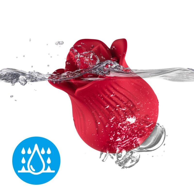 Armony Stimulators-Rosa Vibrator und Stimulator, Rot-Silikon, 10 · Vibratoren (Bild 3)