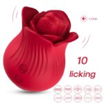 Armony Stimulators-Rosa Vibrator und Stimulator, Rot-Silikon, 10 · Vibratoren