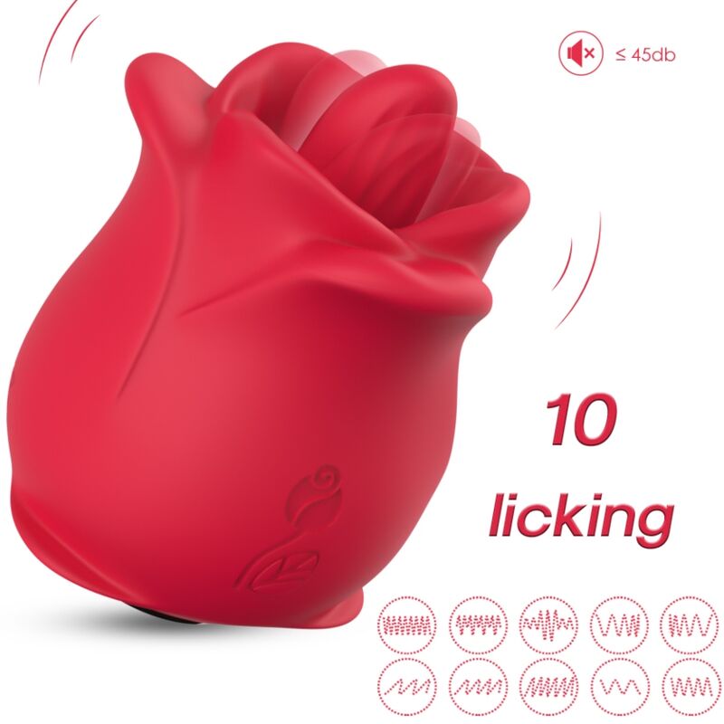 Armony Stimulators-Rosa 10 Modi Licking Vibrator Klitoris · Vibratoren