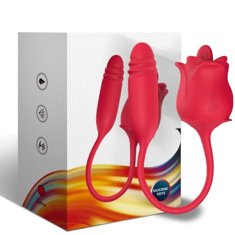 Armony Stimulators-3-In-1 Rosa Stimulator Suction und Up&down · Vibratoren (Bild 2)