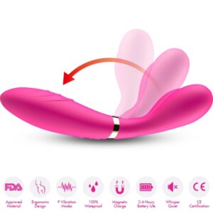 Armony Massagers-Massagegerät und Vibrator Y-Wand mit doppeltem Kopf · Vibratoren (Bild 3)