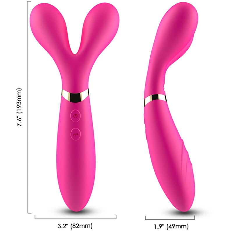 Armony Massagers-Massagegerät und Vibrator Y-Wand mit doppeltem Kopf · Vibratoren