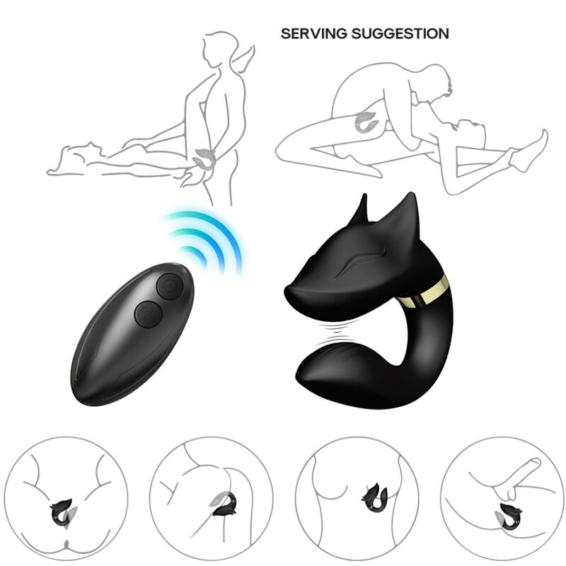 Armony For Couples-Fox Vibrator für Paar, Fernbedienung · Vibratoren