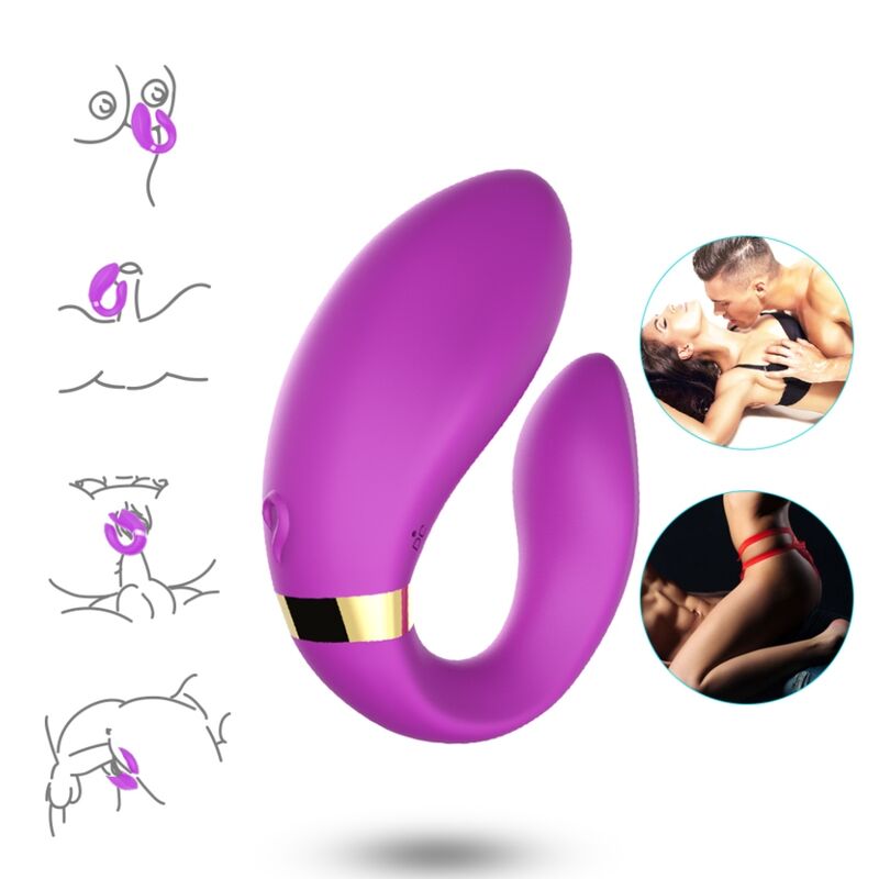 Armony For Couples-Crescent Vibrator für Paar, Fernbedienung · Vibratoren (Bild 4)