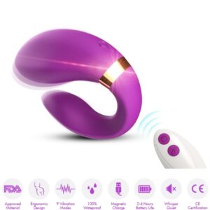 Armony For Couples-Crescent Vibrator für Paar, Fernbedienung · Vibratoren