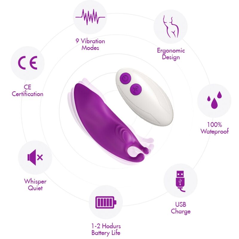 Armony Wearables-Honeybee Slip Tragbare Vibrationen G-Spot · Vibratoren (Bild 4)