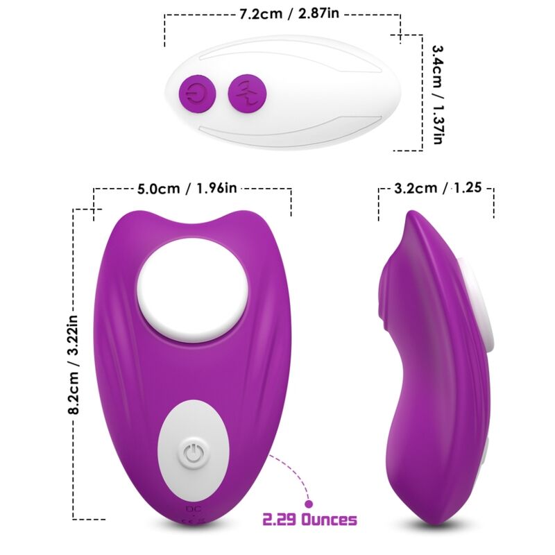 Armony Wearables-Butterfly Slip Vibrator Laptop · Vibratoren (Bild 8)