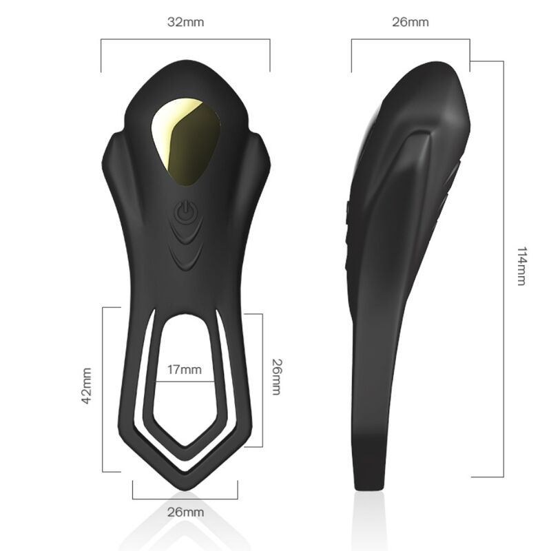 Armony For Him-Roadster Doppel Ring Vibrator mit Fernbedienung · Sextoys (Bild 3)
