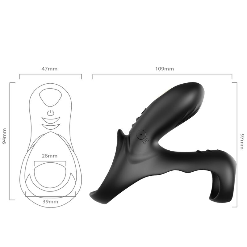 Armony For Him-Ranger Ring Vibrator Doppel für Paar · Sextoys (Bild 4)
