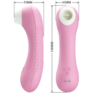 Romance-Staubsauger Emerald Pink-Silikon, 7 Geschwindigkeiten · Vibratoren (Bild 4)