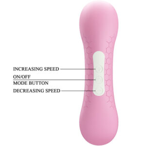 Romance-Staubsauger Emerald Pink-Silikon, 7 Geschwindigkeiten · Vibratoren (Bild 6)