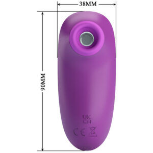 Romance-Andora Mini Violet Stimulator Klitoris-Silizium, 7 Geschwindigkeiten · Vibratoren (Bild 6)