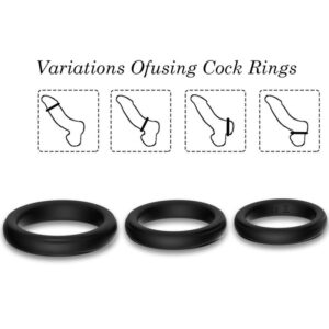 Armony For Him-Dreifach Silikon Ring Hell · Sextoys (Bild 3)