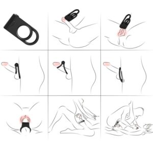 Armony For Him-Twins Ring Vibrator Doppel für Paar · Sextoys (Bild 3)