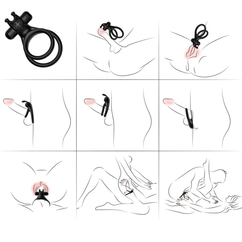 Armony For Him-Traveler Ring Vibrator Doppel für Paare · Sextoys (Bild 2)