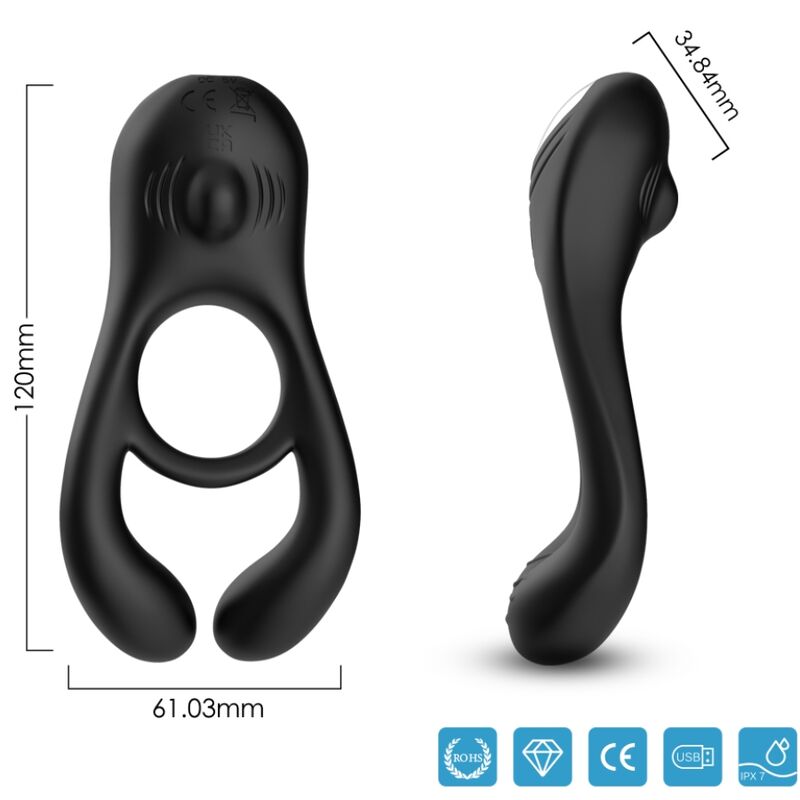 Armony For Him-Veyron Ring Vibrator Doppel für Paar · Sextoys (Bild 3)