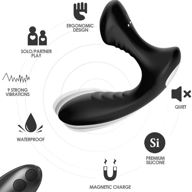 Armony Anal-Storm Anal-Prostatavibrator & Plug mit Fernbedienung